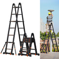 Aluminum Telescoping Ladder 330lbs Y628