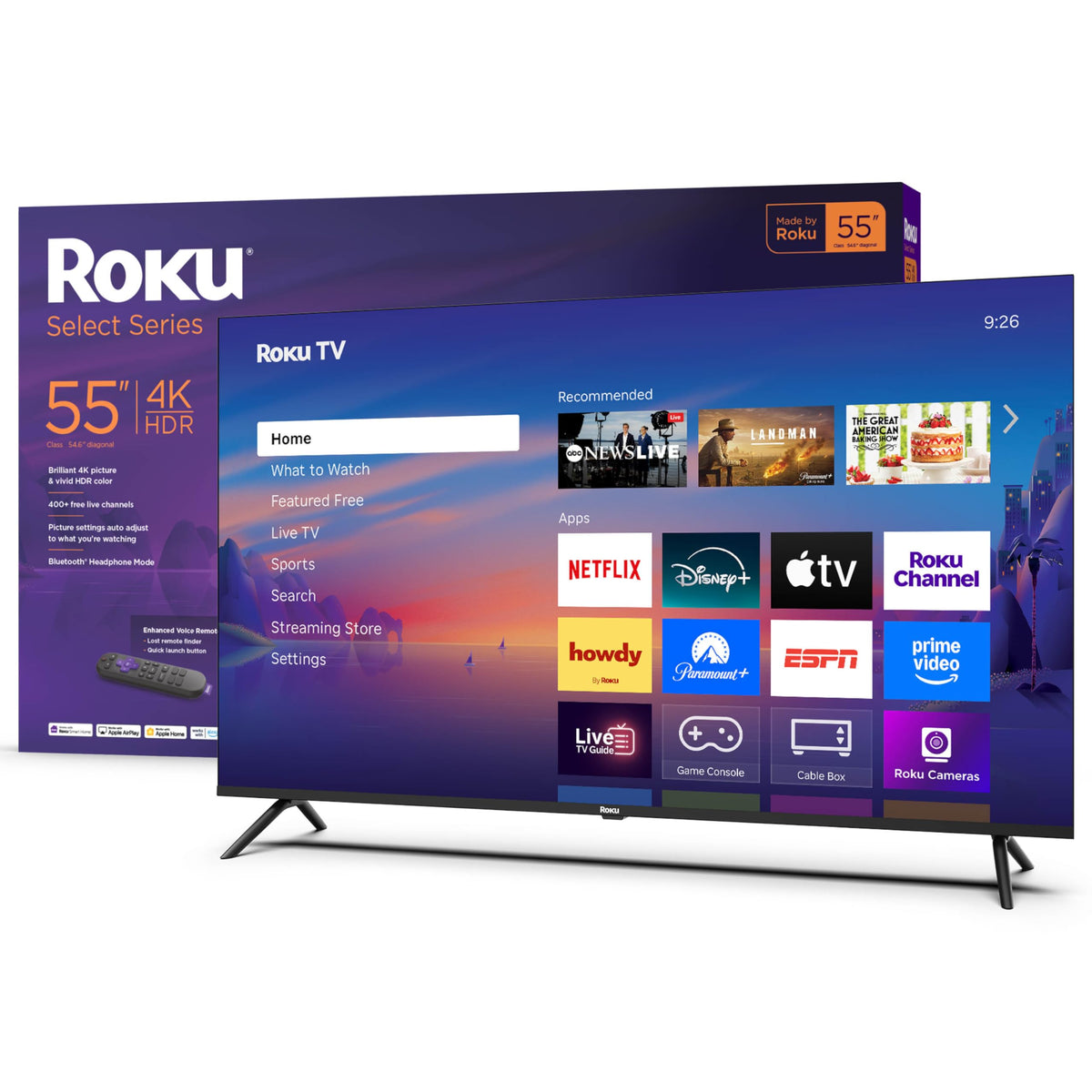 55-Inch 4K HDR LED Smart TV Y450