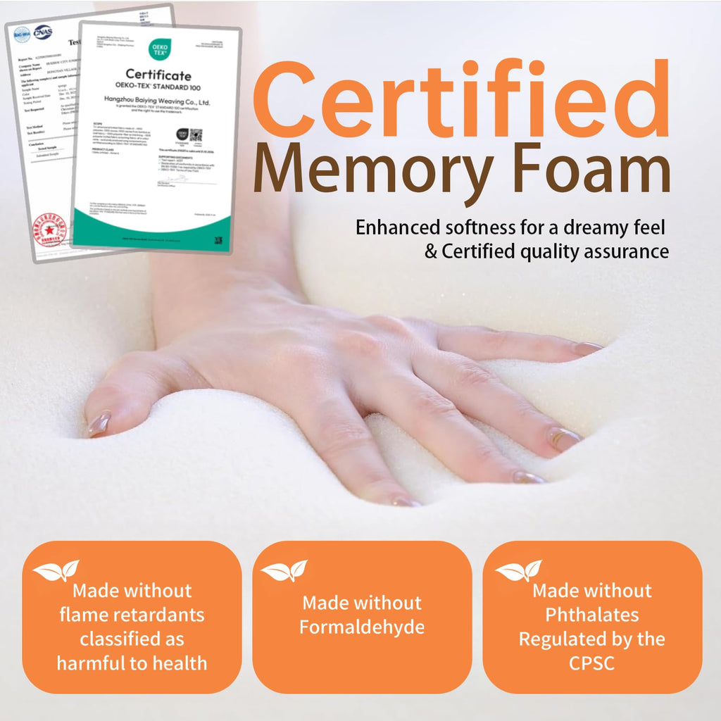 Pack N Play Mattress Trifold Memory Foam F735