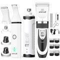 Dog Shaver Clippers and Nail Grinder Paw Trimmer Kit C352