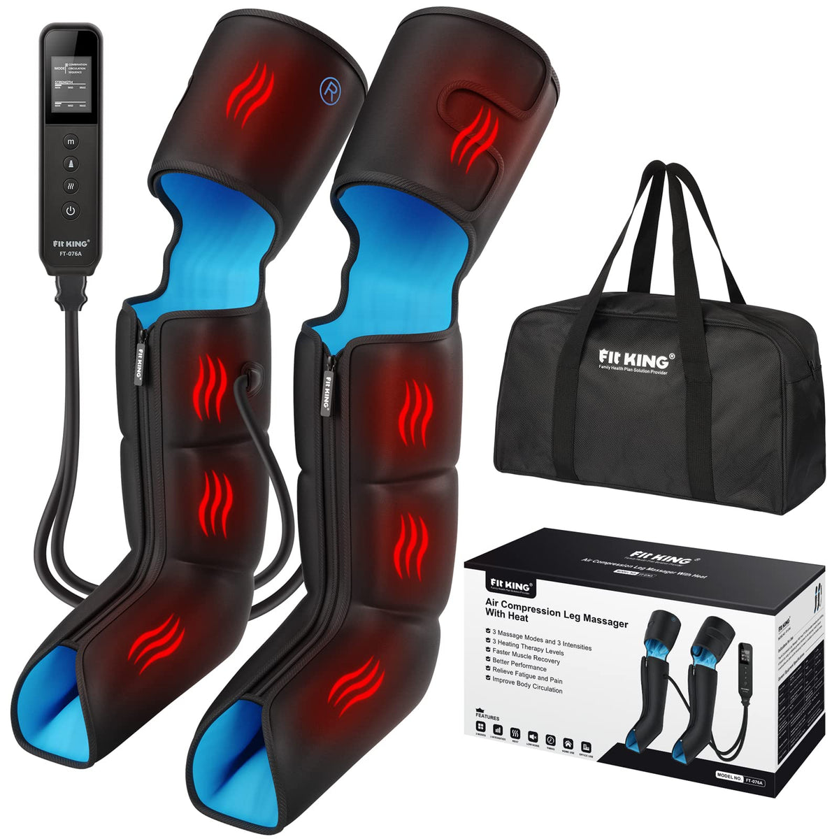 Leg Compression Massager with Heat B9047