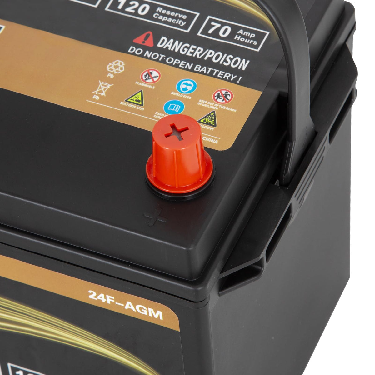 AGM Battery BCI Group 24F Automotive Battery S636857