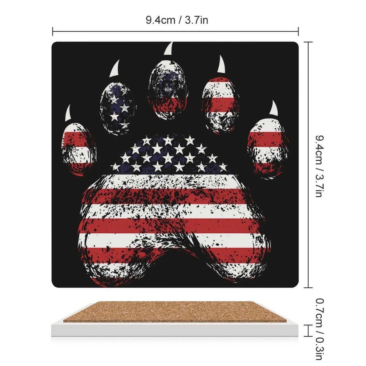 Ceramic Coasters Set Z232213