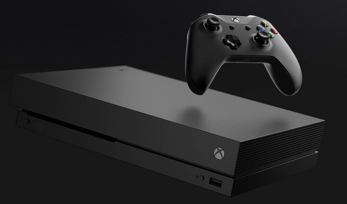 Xbox One X 1TB Gaming Console with Wireless Controller Black U78911