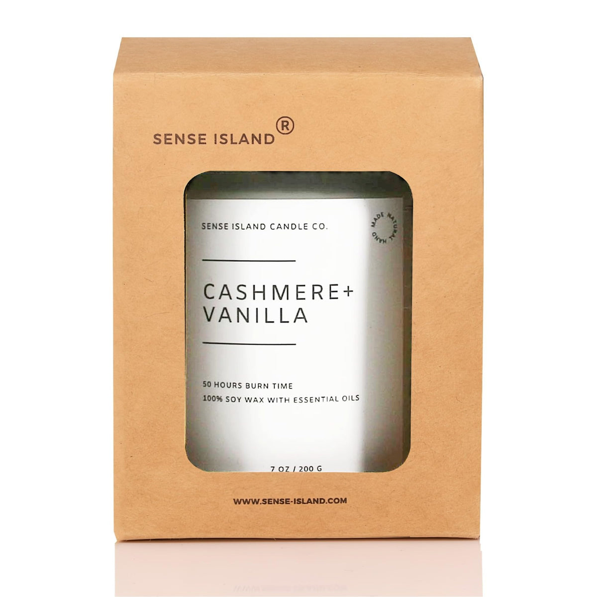 Vanilla Cashmere Scented Soy Wax Candle F439
