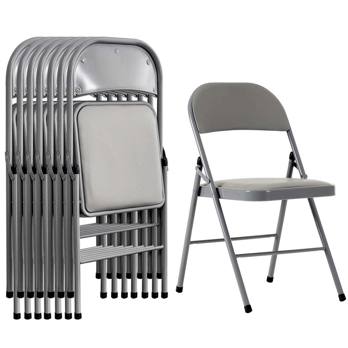 Foldable Iron PVC Chairs V887995