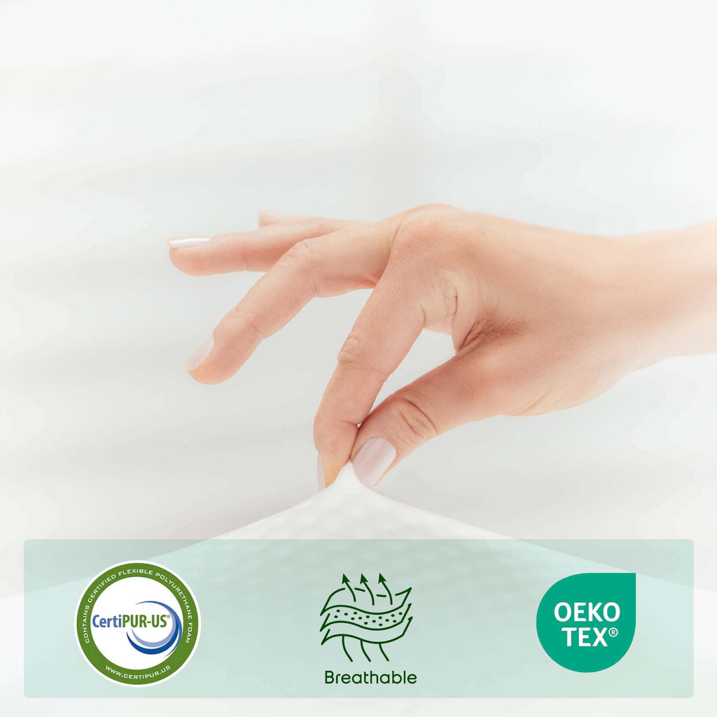 Green Tea 8 Inch Cooling Graphite Memory Foam Twin Mattress C363456