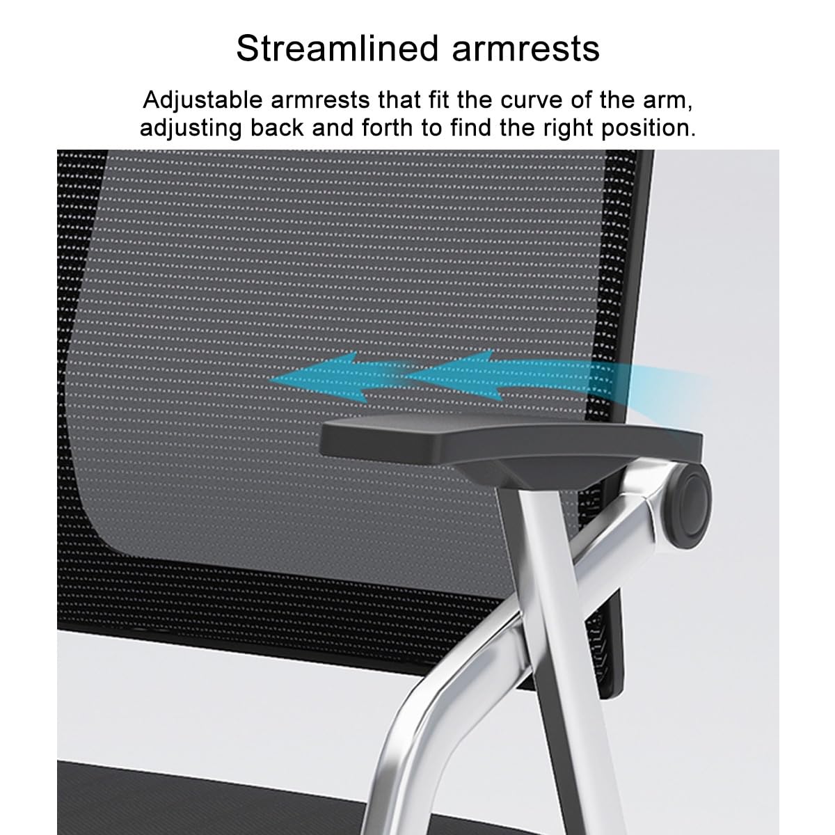 Mesh Guest Chair with Tablet Arm I305577