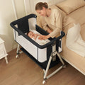 3 in 1 Baby Bassinets Bedside Sleeper with Storage Basket F805200