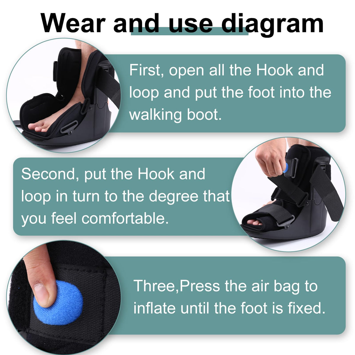 Orthopedic Air Cam Walker Fracture Boot R139