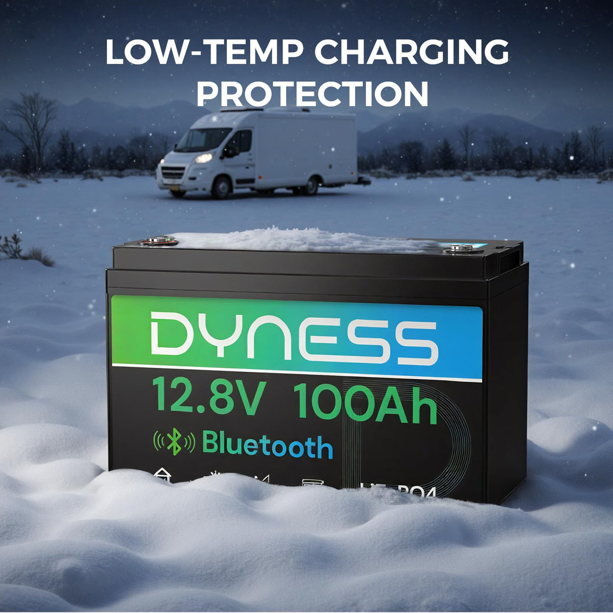 12V 100Ah LiFePO4 Lithium Battery H4173
