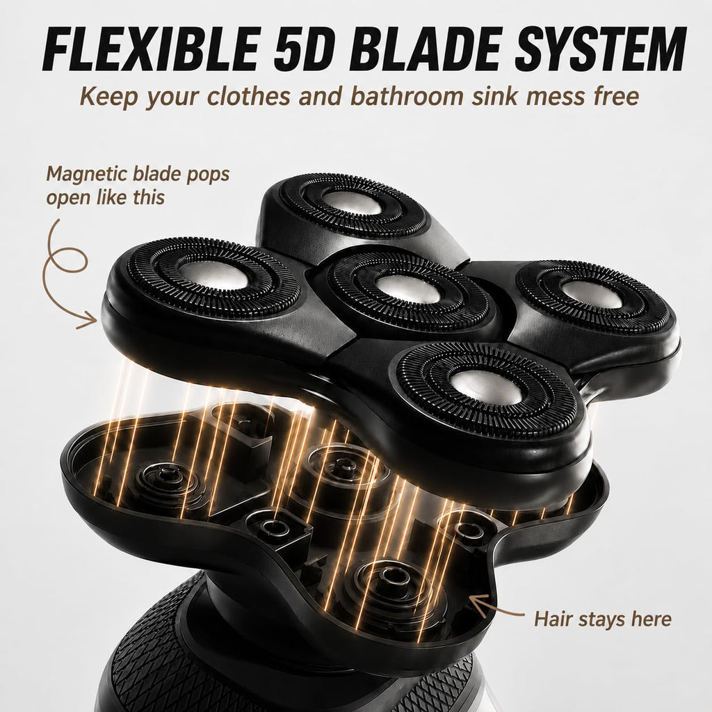 5 Head Replacement Blade for Electric Razor Shaver T605365