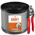 1/8" Stainless Steel Cable with a Cutter F712