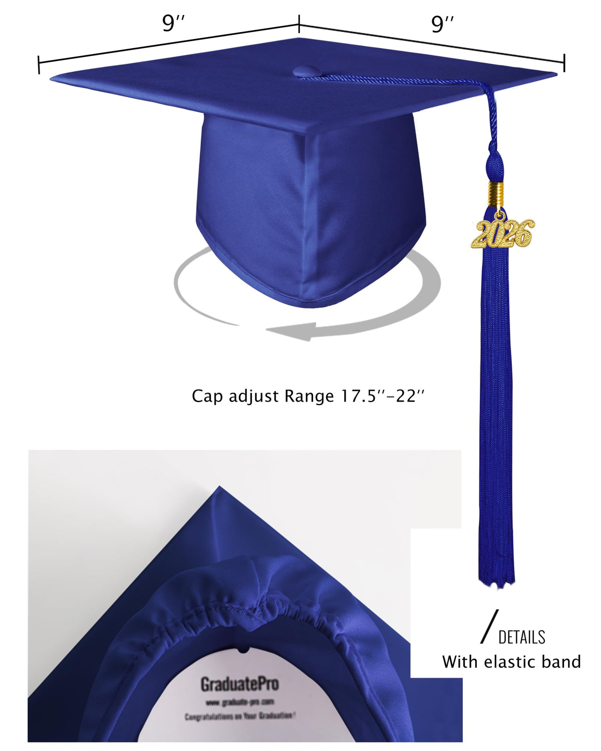 Kindergarten Graduation Cap with Tassel E222