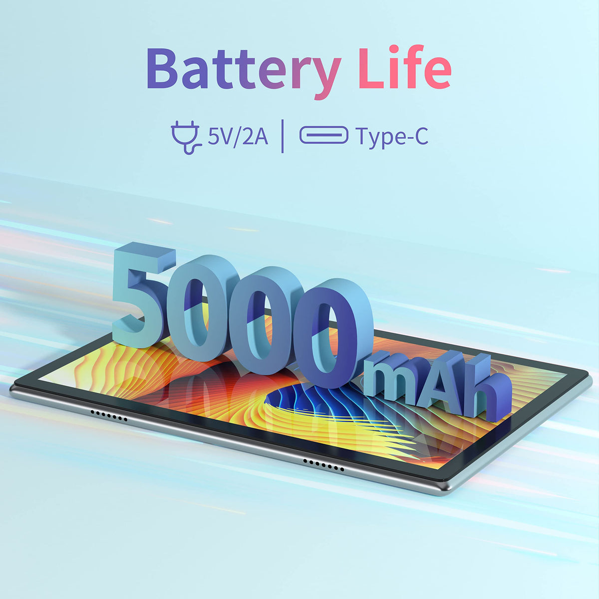 10.1 Inch Android 13 Tablet with Case M14066
