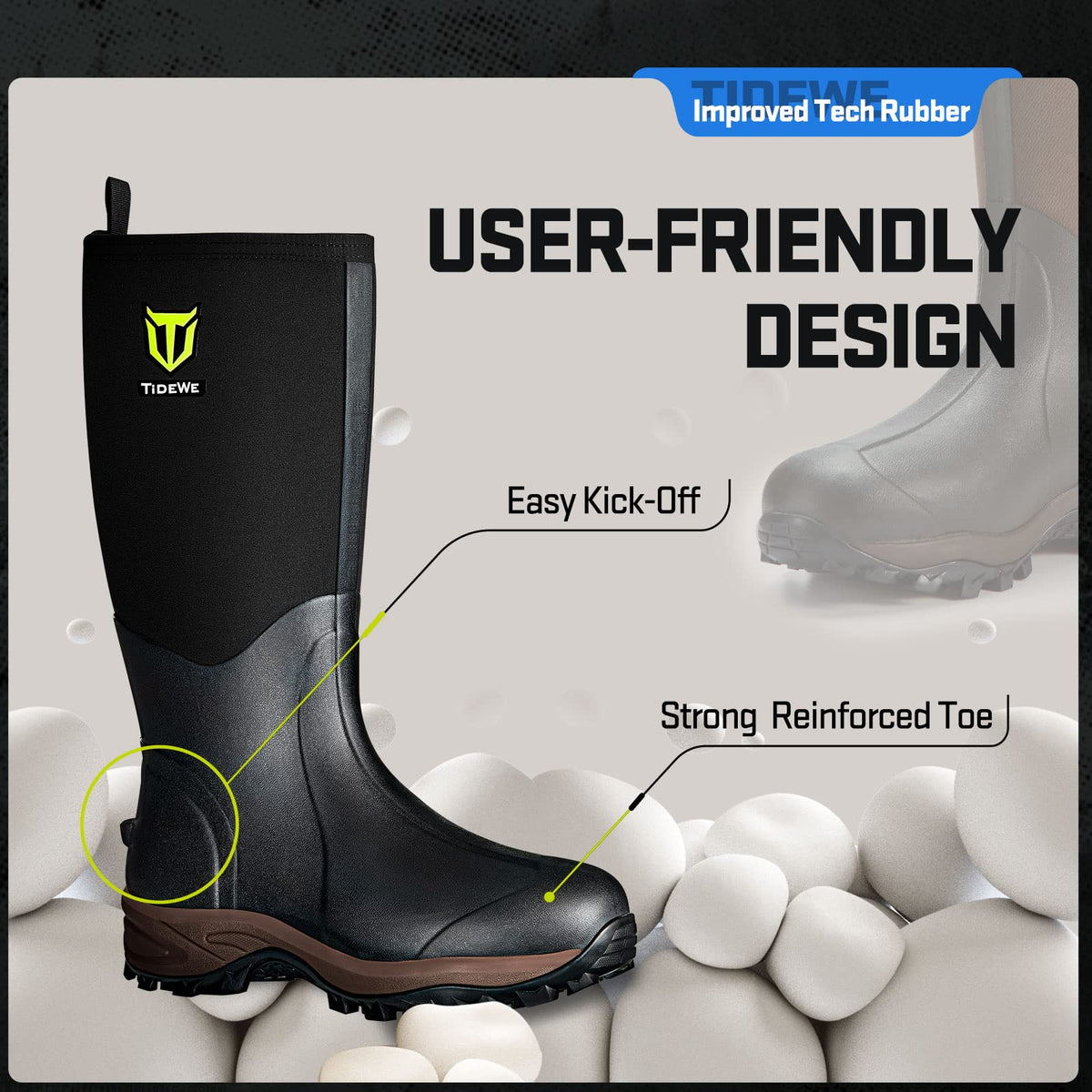 Rubber Neoprene Boots L621