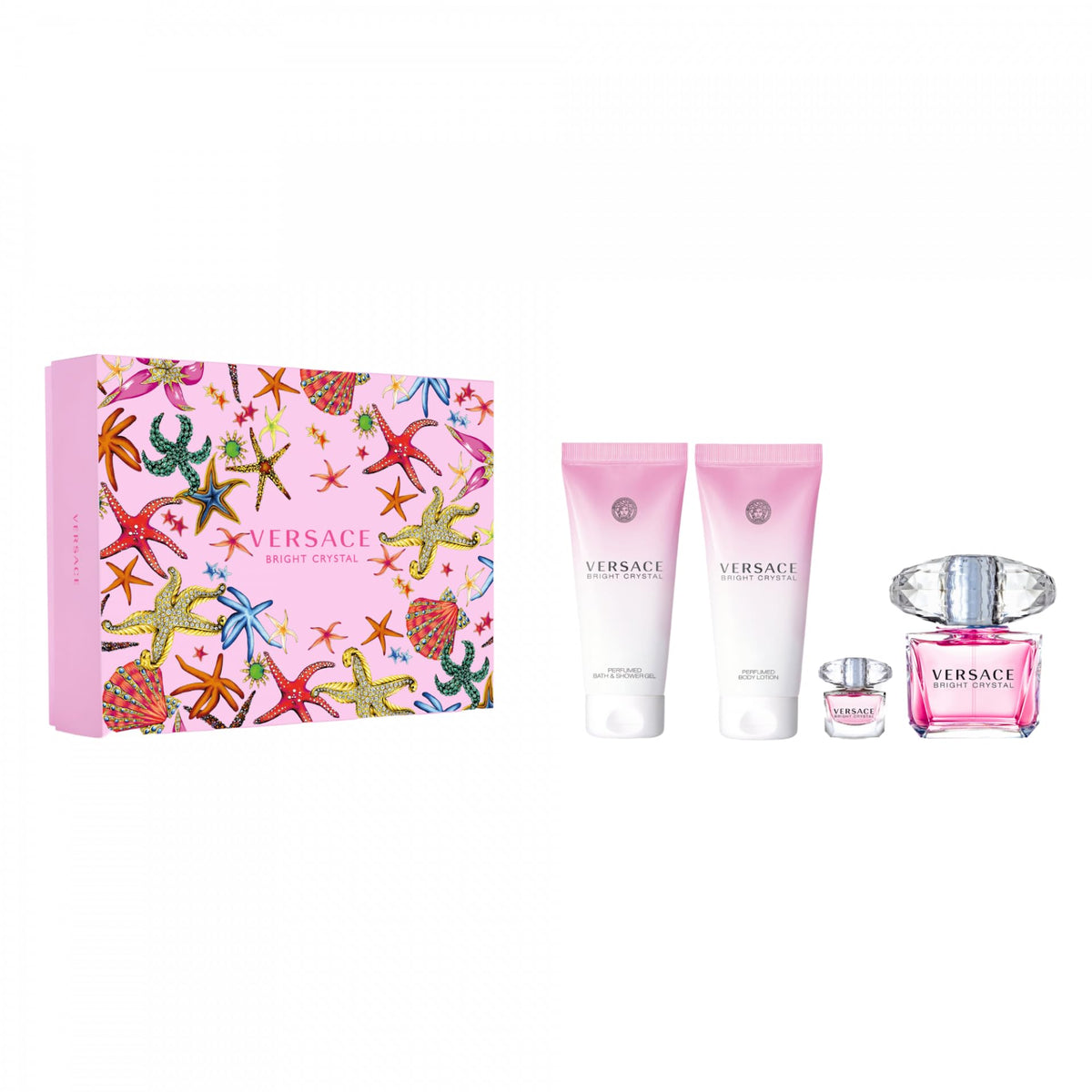 4-Pieces Set Floral Fruity Fragrance 9.59 Fl Oz B158724