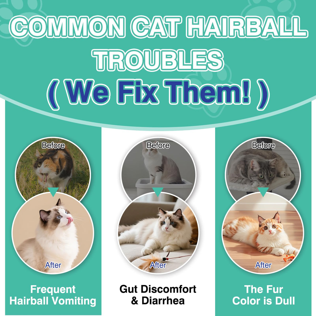 Hairball Treatment for Cats W817