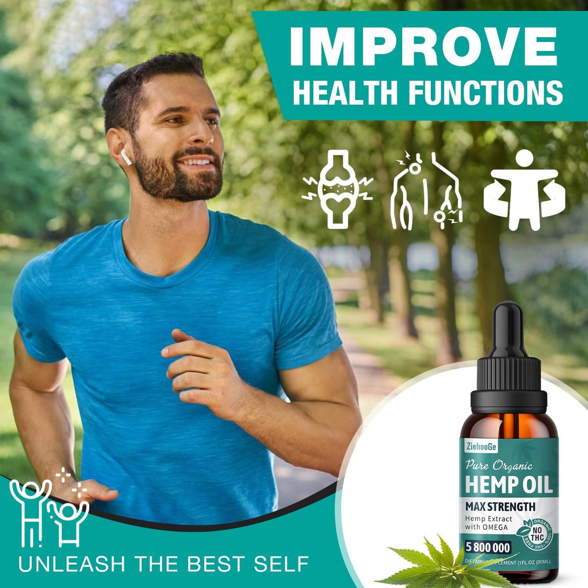 Hemp Oil Drops 3 Pack D488