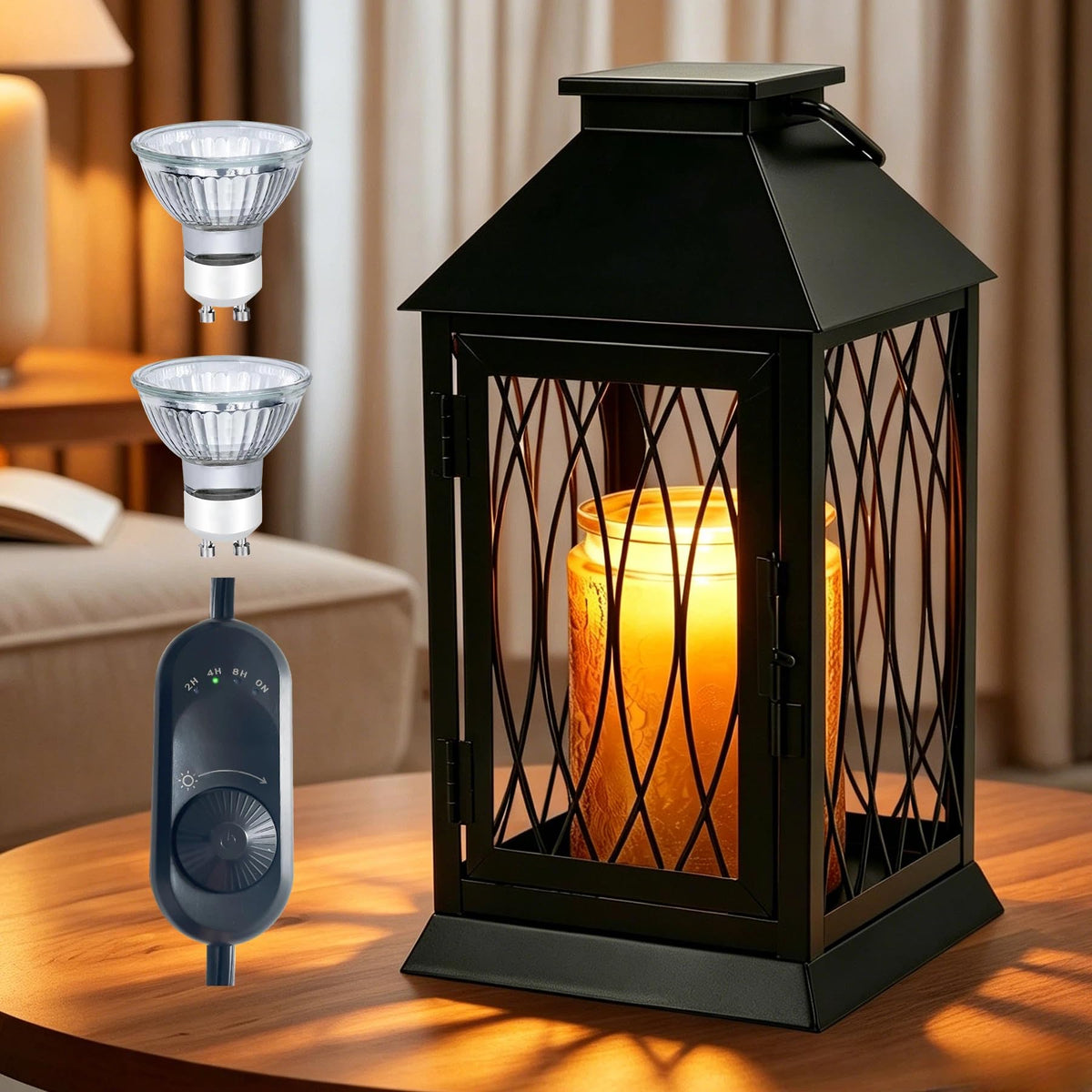 Candle Warmer Lamp with Timer Z866379