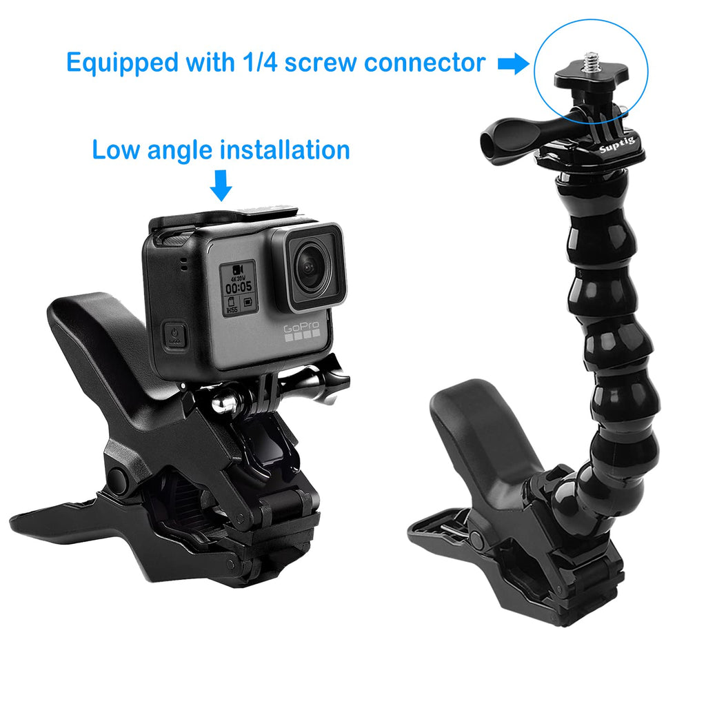 Jaws Flex Clamp Mount Gooseneck Mount for Action Camera K6766