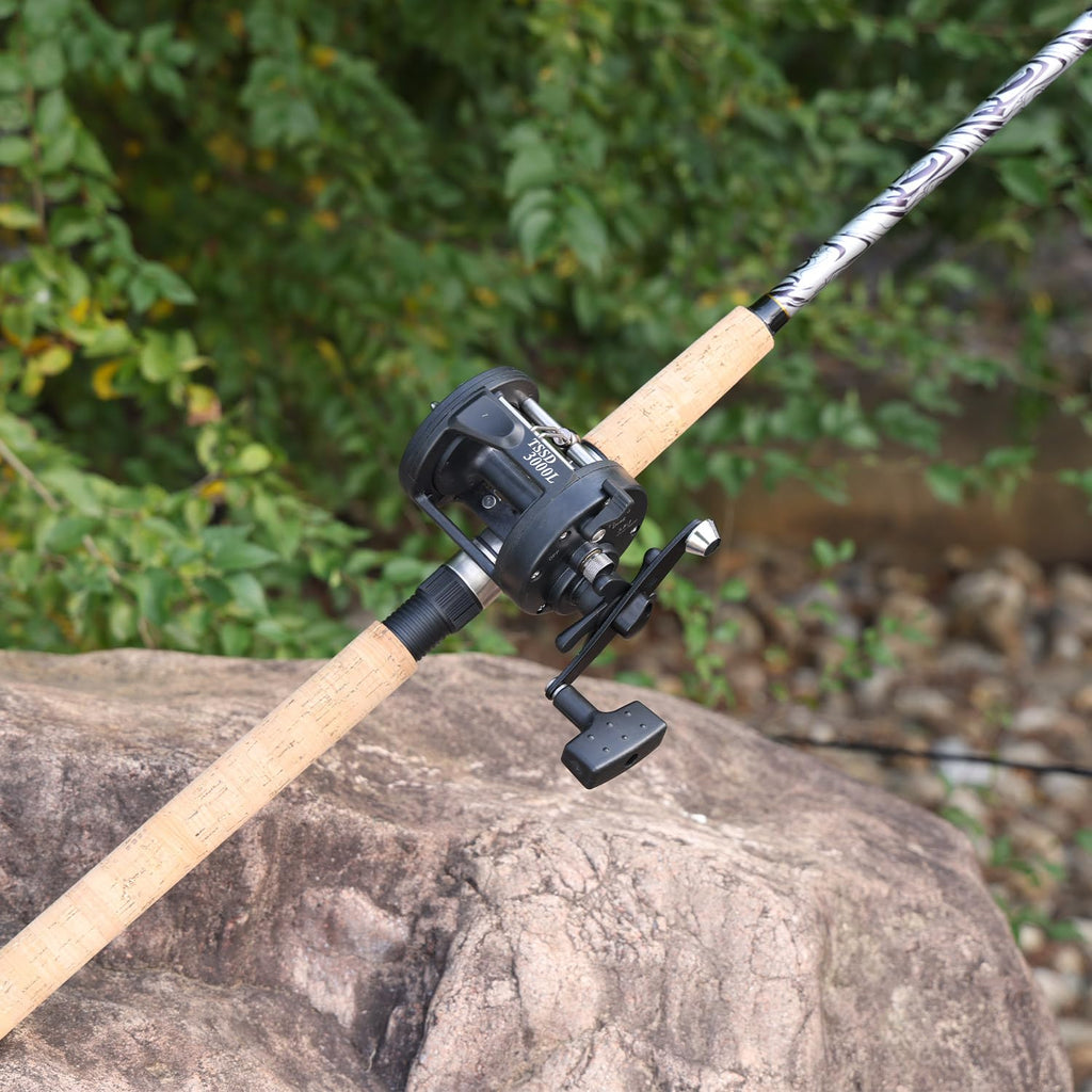Carbon Glass Composite Fishing Rod with Stainless Steel Line Guides B130