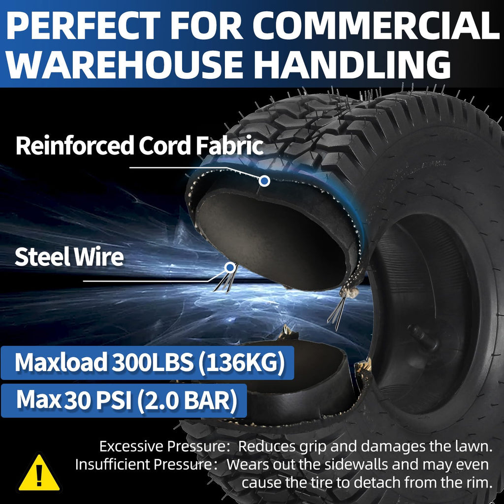 15x6.00-6 Tire and Inner Tube Set, 2 Pack T79827