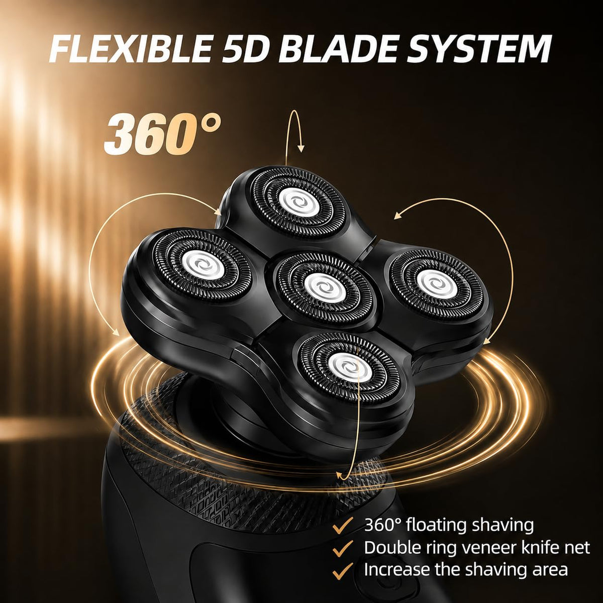 5 Head Replacement Blade for Electric Razor Shaver T605365