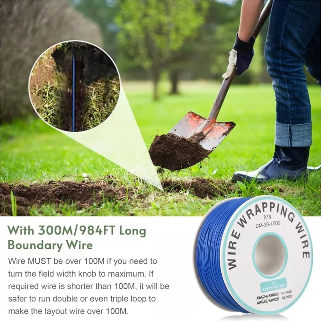 Underground Electric Dog Fence, In-Ground Pet Containment System, Waterproof Training Collar C904338