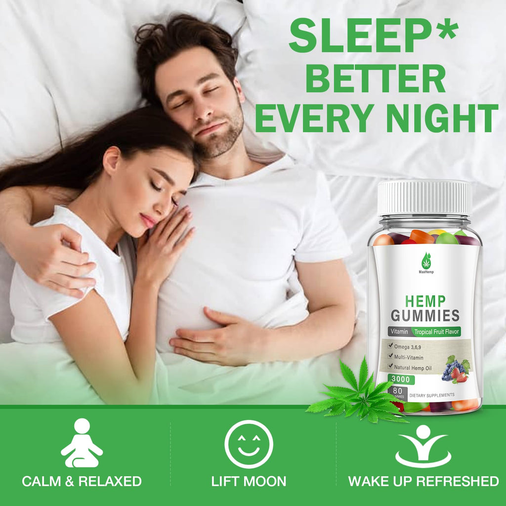 Hemp Gummies High Potency 2 Packs W815272