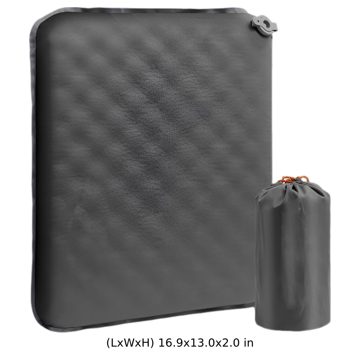2 Pcs Inflatable Seat Cushion Lightweight Nylon TPU L8568
