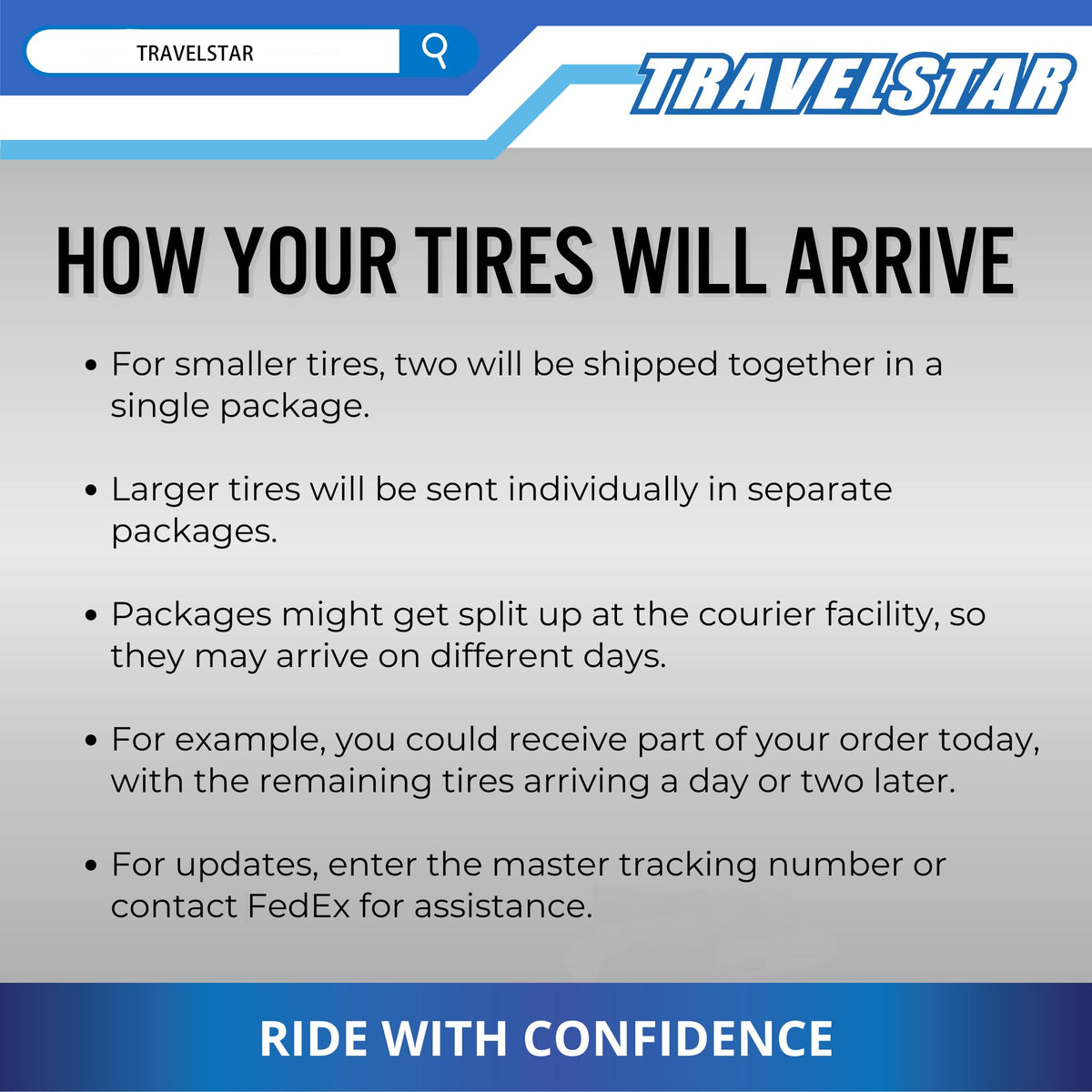 Set of 4 275/55R20 Tires Q8086