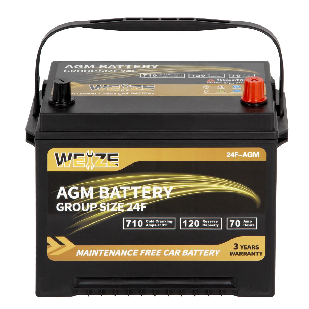 AGM Battery BCI Group 24F Automotive Battery S636857