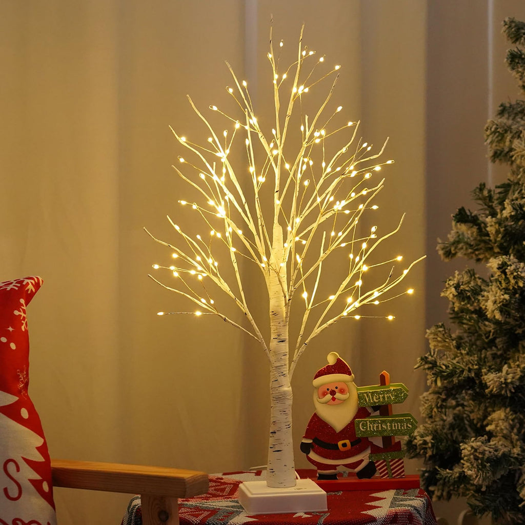 144 LED Birch Tree Lights with Remote Control Y863251