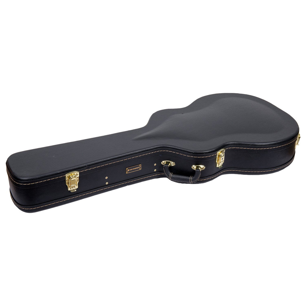 Black Wooden Case for 335 Style Semi-Hollow Electric Guitars A2860