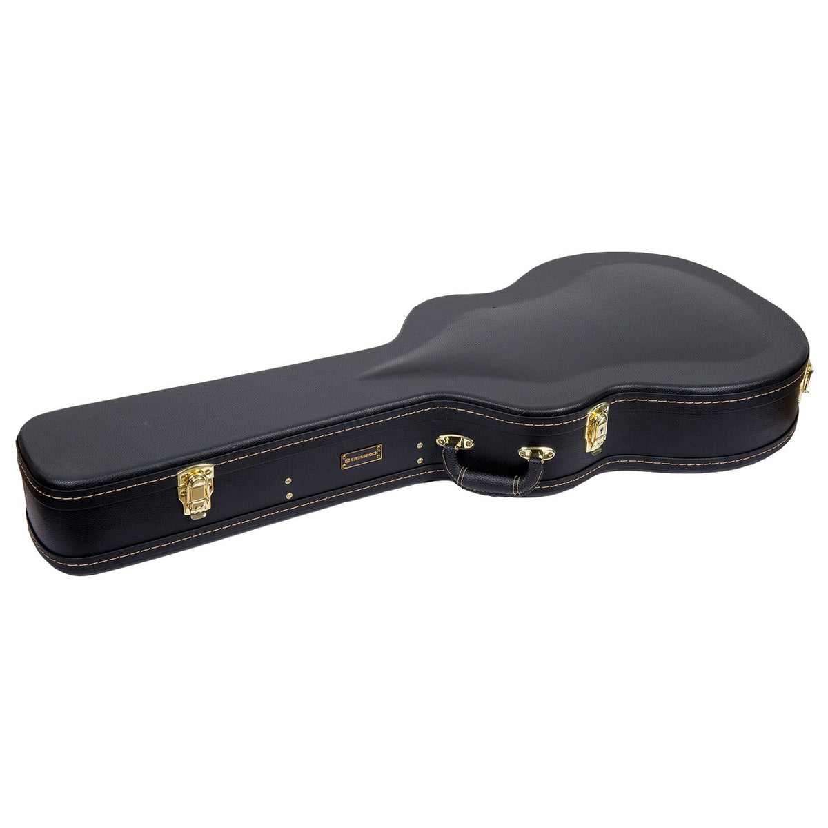 Black Wooden Case for 335 Style Semi-Hollow Electric Guitars A2860