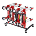 Car Dolly Rack with 360° Rotatable Wheels, 4-Dolly Capacity Z361