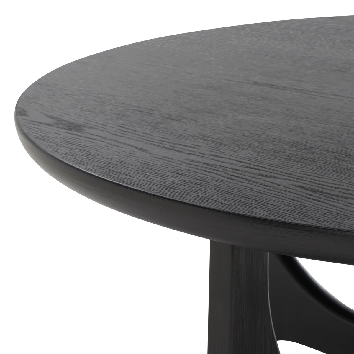 Black Wood Coffee Table J163697