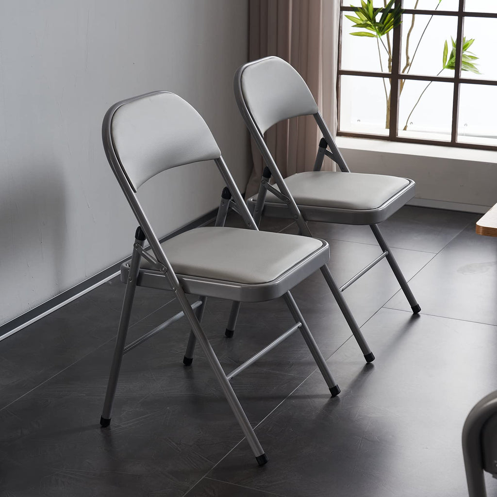 Foldable Iron PVC Chairs V887995