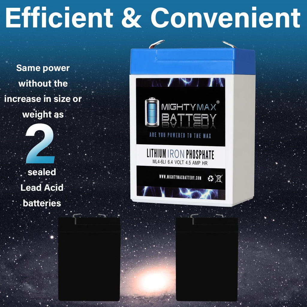 6V 4.5AH Lithium Replacement Battery F781