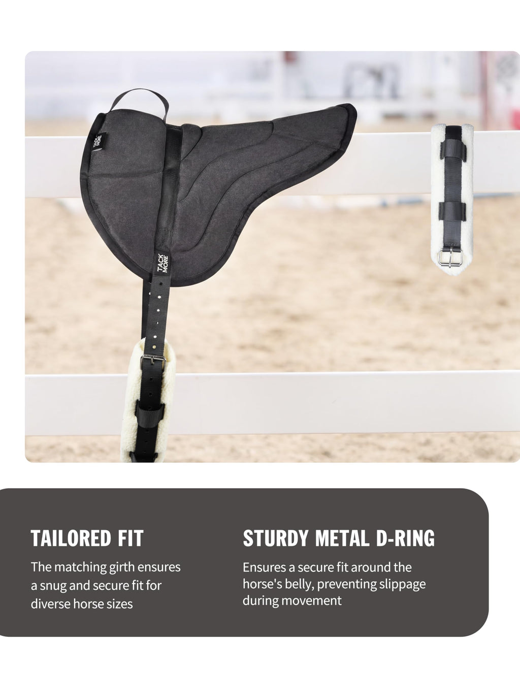 Bareback Pad with Girth Q50865