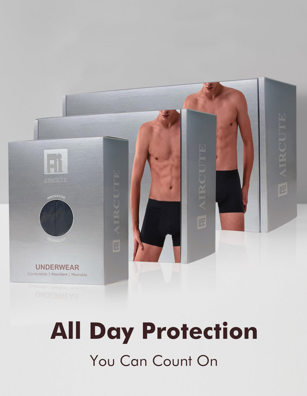 Washable Leak Proof Incontinence Underwear 5 Pack XXL W54262