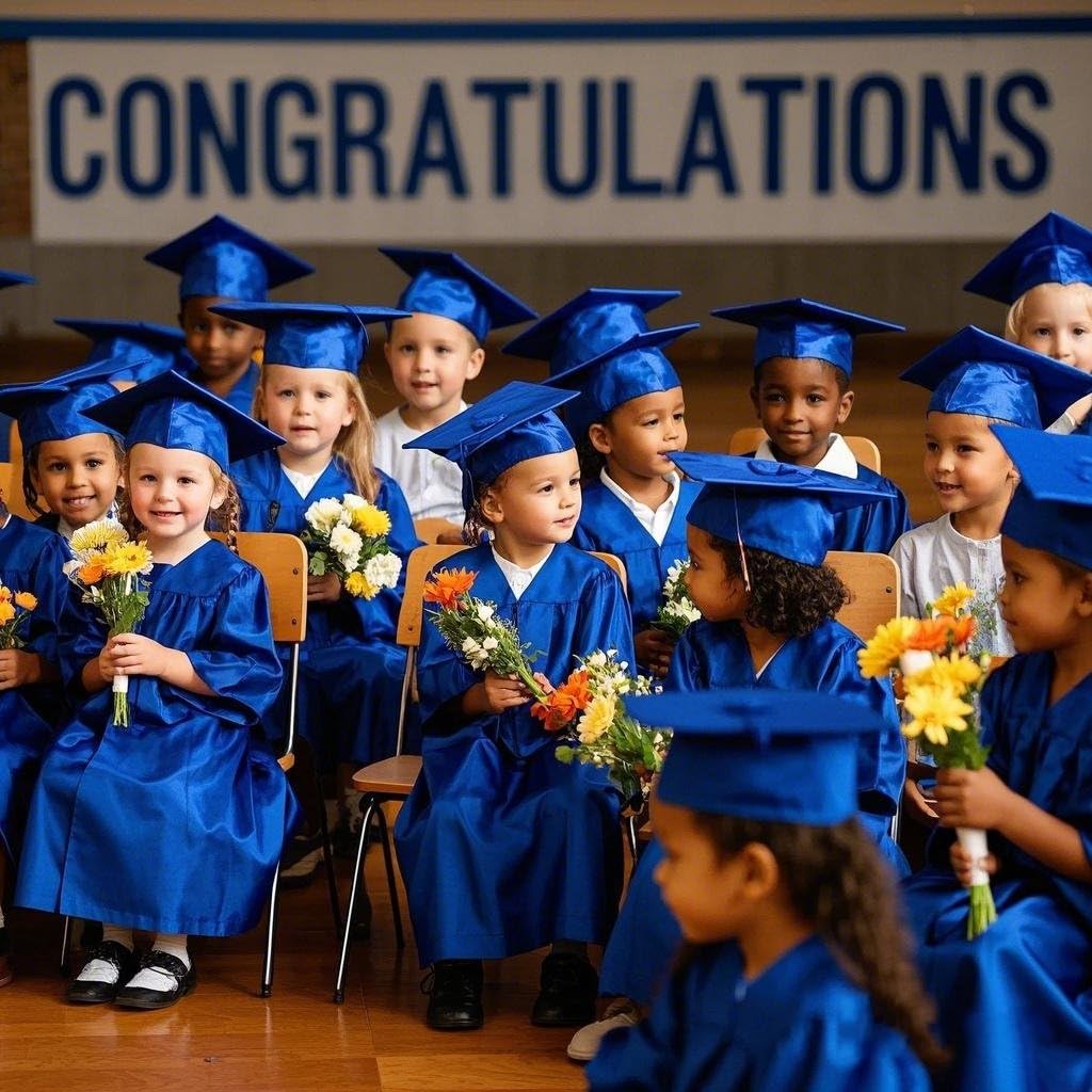 Kindergarten Graduation Cap with Tassel E222