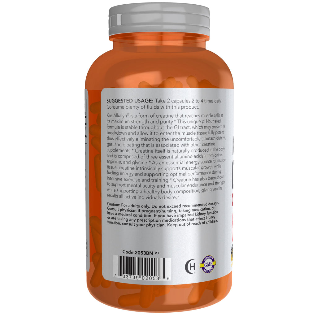 Buffered Creatine 750 mg 240 Caps S710770