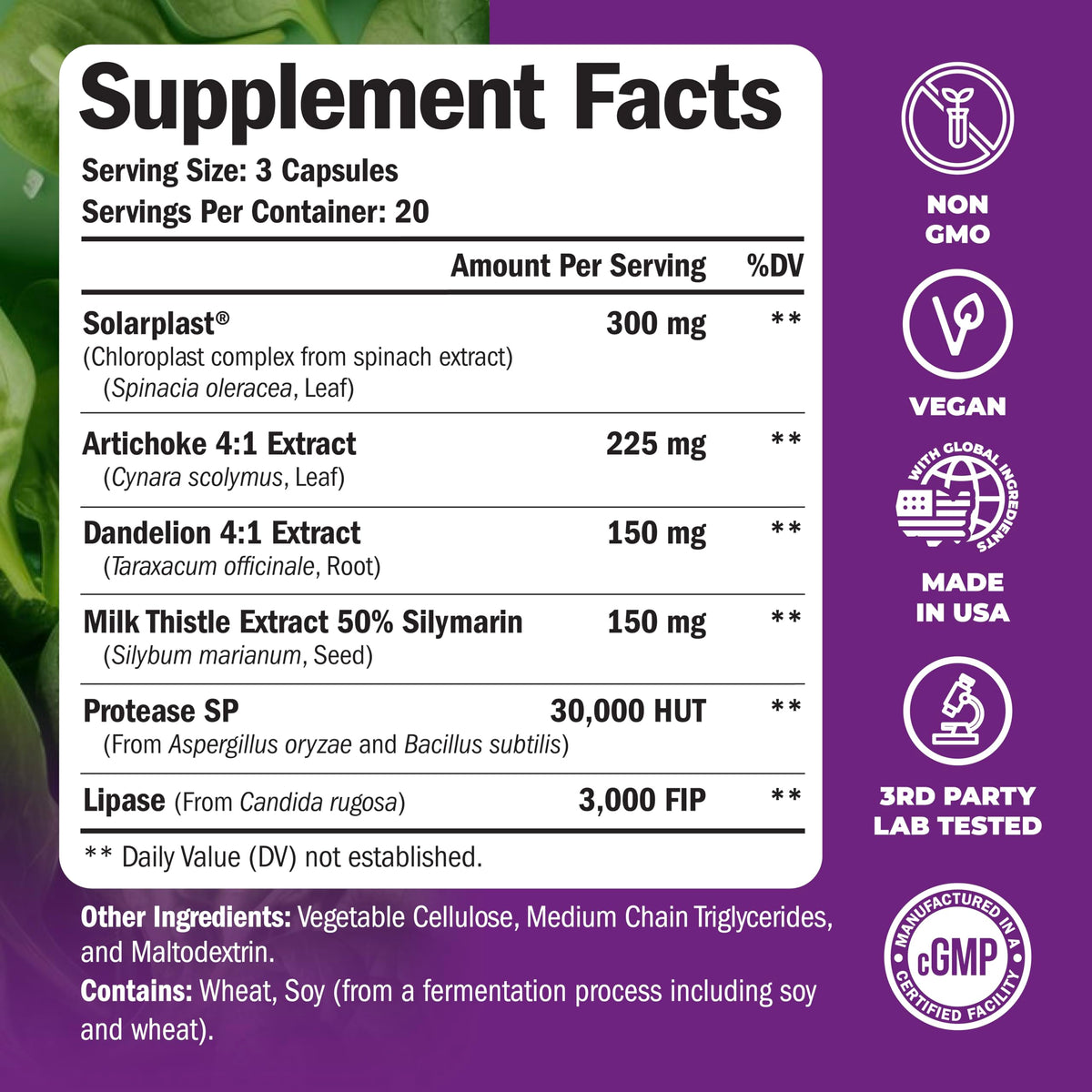 Glucosamine Chondroitin MSM with Turmeric Boswellia & Liver Supplement with Milk Thistle Extract J78234