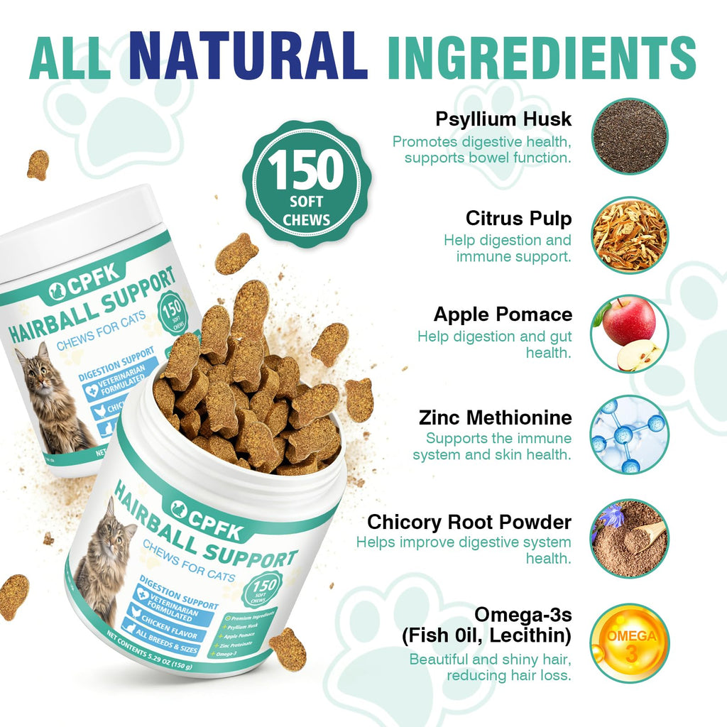Hairball Treatment for Cats W817