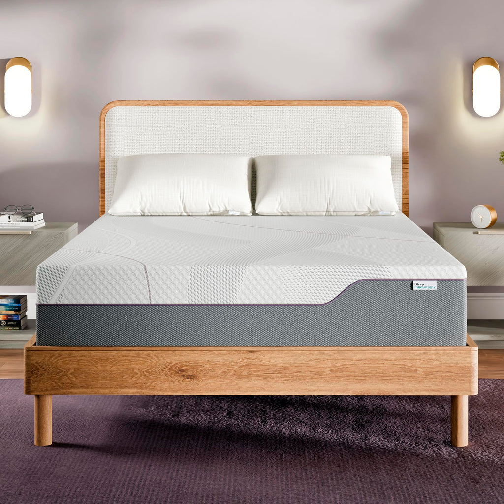 12 Inch Green Tea Memory Foam Mattress, Twin Size W1853