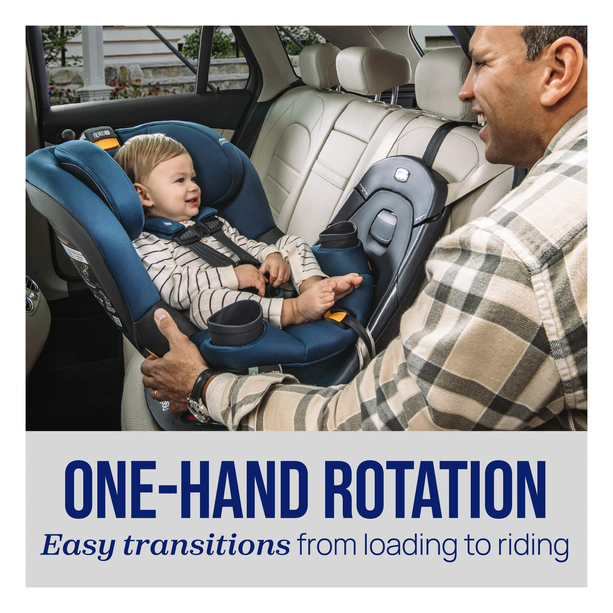Rotating Convertible Toddler Car Seat L907