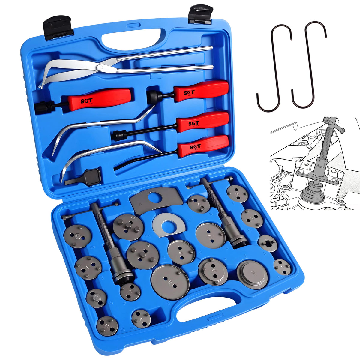 32pc Brake Tool Kit X690042