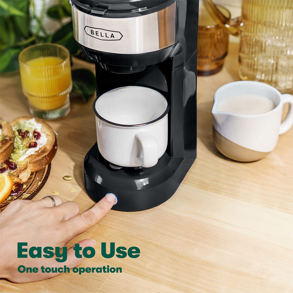 Black Single Serve Coffee Maker I697